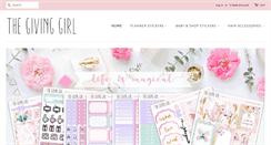 Desktop Screenshot of givinggirl.com
